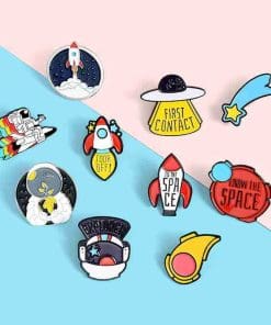 Space 'To the Stars' Enamel Pin - Image 3