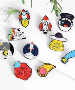 Space 'To the Stars' Enamel Pin - Image 5