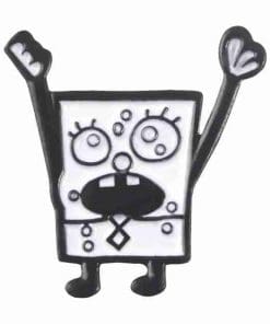 Spongebob 'Pencil Drawing' Enamel Pin
