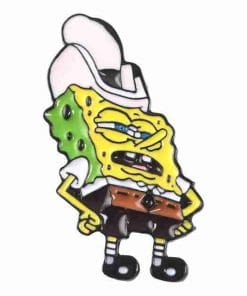 Spongebob 'Slow Down Buckaroo' Enamel Pin