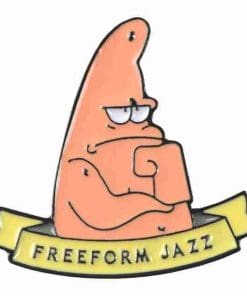Spongebob 'Patrick | Freeform Jazz' Enamel Pin