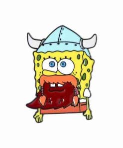 Spongebob 'Dear Vikings' Enamel Pin