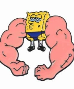Spongebob 'MuscleBob Buffpants' Enamel Pin