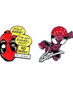 Alternative view of Deadpool Enamel Pin