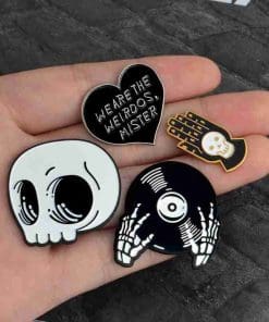 Alternative view of The Craft 'We Are The Weirdos' Enamel Pin