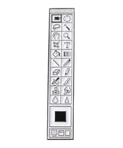 Paint Toolbar Enamel Pin