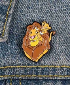Alternative view of The Lion King Enamel Pin