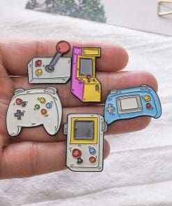 Cute Video 'Handheld' Enamel Pin - Image 4