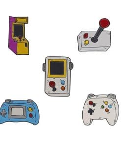 Cute Video 'Handheld' Enamel Pin - Image 6