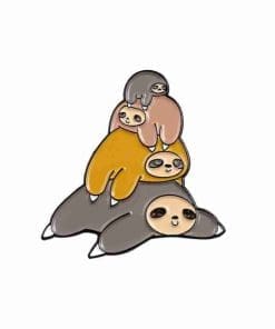 Sloth 'Sloth Pile' Enamel Pin