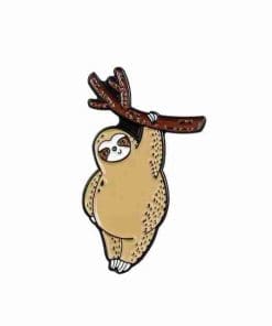 Sloth 'Hanging' Enamel Pin