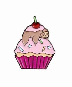 Sloth 'Cupckake' Enamel Pin
