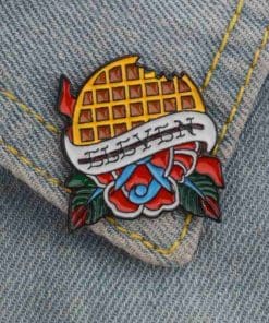 Stranger Things 'Eleven | Waffle' Enamel Pin
