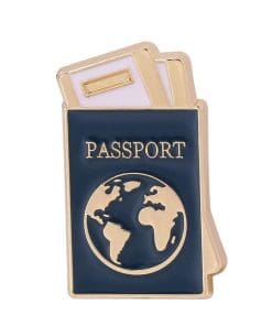 Passport 'Ready to Travel' Enamel Pin