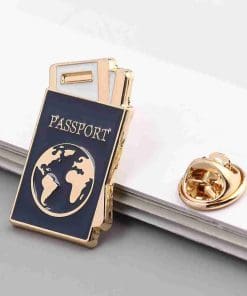 Passport 'Ready to Travel' Enamel Pin - Image 10