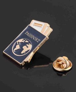 Passport 'Ready to Travel' Enamel Pin - Image 8