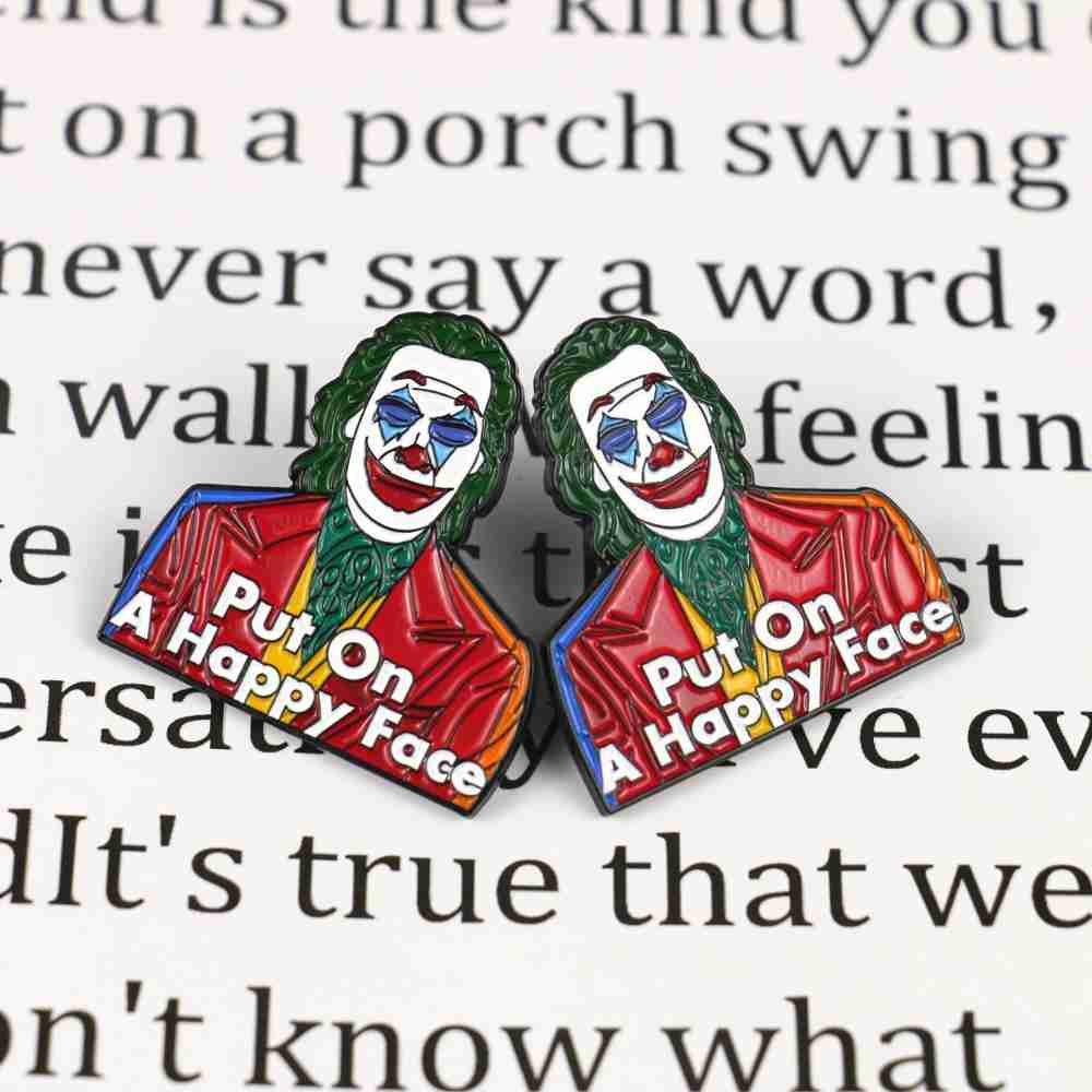 The Joker 'Send in the Clown | Arthur Fleck' Enamel Pin - Image 4