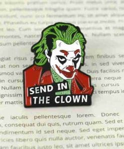 The Joker 'Send in the Clown | Arthur Fleck' Enamel Pin