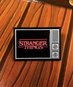 Stranger Things 'TV Logo' Enamel Pin