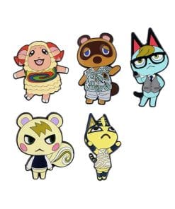 Alternative view of Animal Crossing 'Tom Nook' Enamel Pin