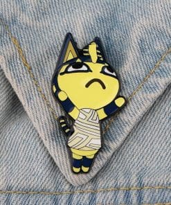 Alternative view of Animal Crossing 'Ankha' Enamel Pin