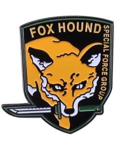 Fox Hound Special Forces Enamel Pin