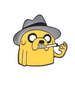 Adventure Time 'Jake | Smoking' Enamel Pin
