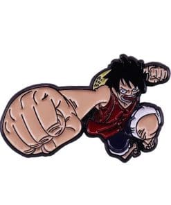 One Piece 'Luffy | Comic | Serious' Enamel Pin