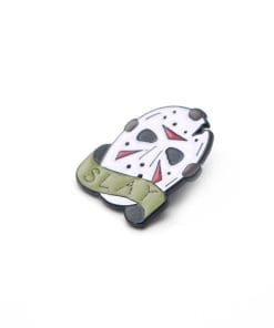 Alternative view of Friday the 13th 'Hockey Mask | Slay' Enamel Pin