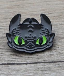 Alternative view of How to Train Your Dragon 'Toothless' Enamel Pin