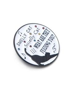 Alternative view of Friends 'Smelly Cat' Enamel Pin