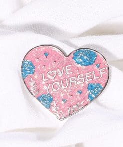 BTS 'Love Yourself | Heart' Kpop Enamel Pin