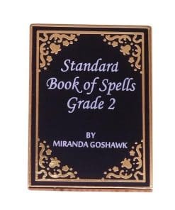 Book 'Standard Book of Spells Grade 2' Enamel Pin