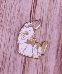 Book 'Reading Bunny' Enamel Pin