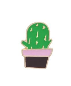 Cactus 'Pincushion Pot' Enamel Pin