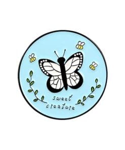 Buzzin' Bees 'Sweet Creature Butterfly' Enamel Pin