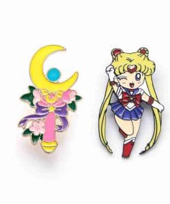 Alternative view of Sailor Moon 'Sailor Moon Stick' s Enamel Pin
