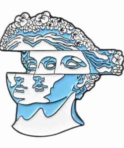 Statue Enamel Pin