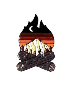 Campfire Enamel Pin