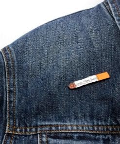 Cigarette 'Never Knows Best' . Enamel Pin - Image 8