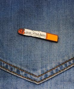 Cigarette 'Never Knows Best' . Enamel Pin - Image 9