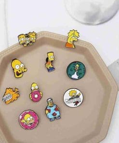Alternative view of The Simpsons 'Homer | Bushes' Enamel Pin