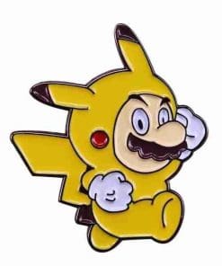 Super Mario Bros 'Pikachi Mario' Enamel Pin