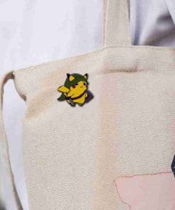 Alternative view of Pokemon 'Pikachu | Legend of Zelda' Enamel Pin