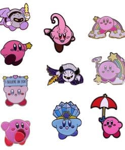 Alternative view of Kirby 'DBZ | Majin Buu' Enamel Pin