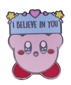 Kirby 'I Believe In You' Enamel Pin