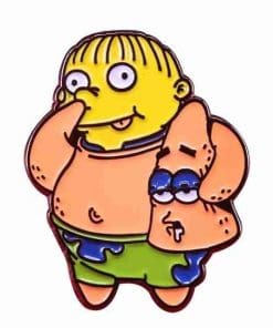 Alternative view of Spongebob 'Patrick Costume | Ralph' Enamel Pin