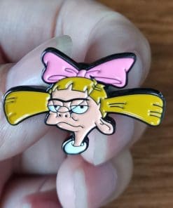 Alternative view of Hey Arnold 'Helga' Enamel Pin