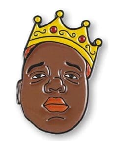 Notorious BIG 'Crown' Enamel Pin