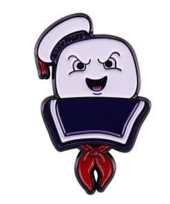 Alternative view of Ghostbusters 'Stay Puft Marshmallow Man' Enamel Pin